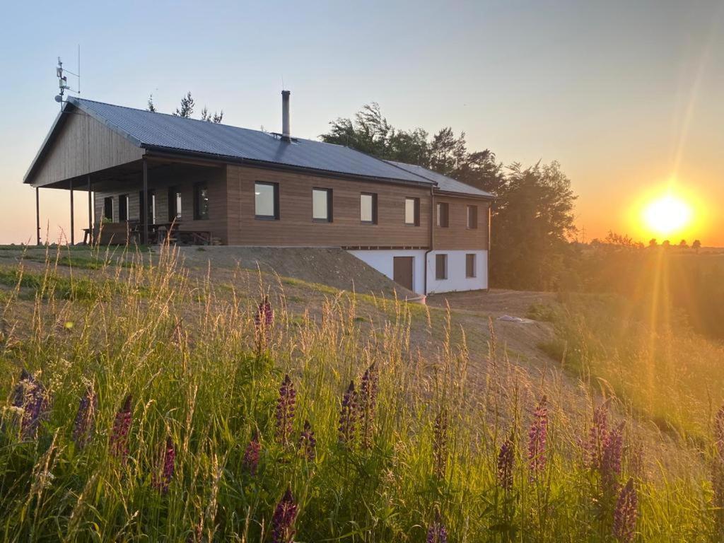 Restaurace A Penzion Gansberg Cotkytle Экстерьер фото