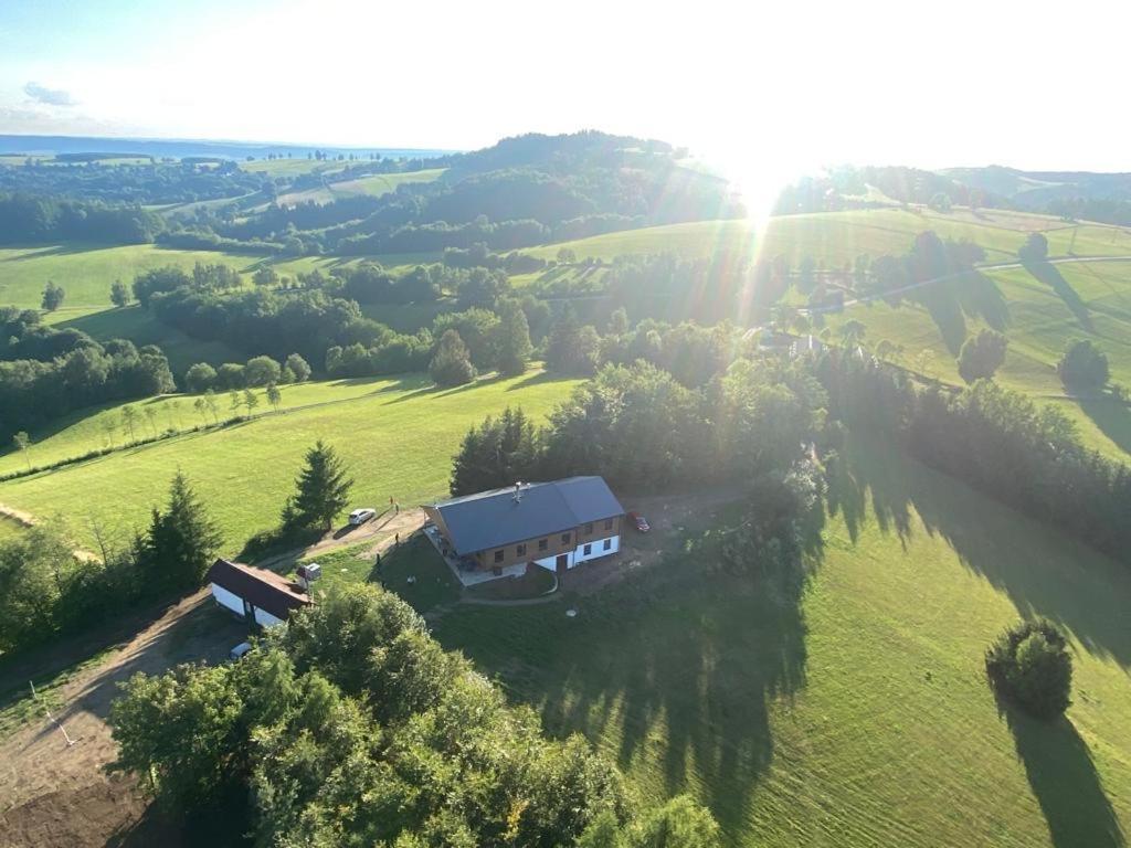 Restaurace A Penzion Gansberg Cotkytle Экстерьер фото