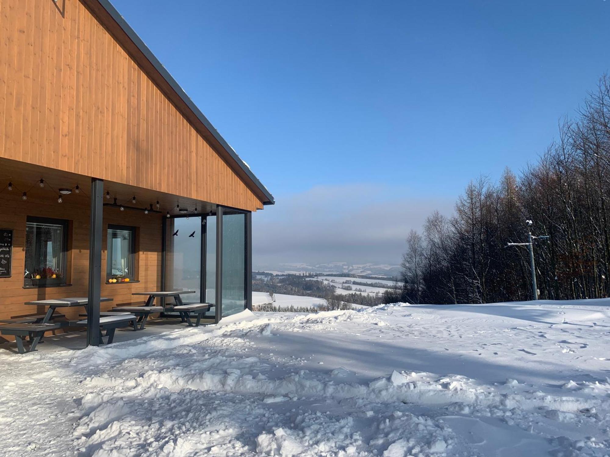 Restaurace A Penzion Gansberg Cotkytle Экстерьер фото